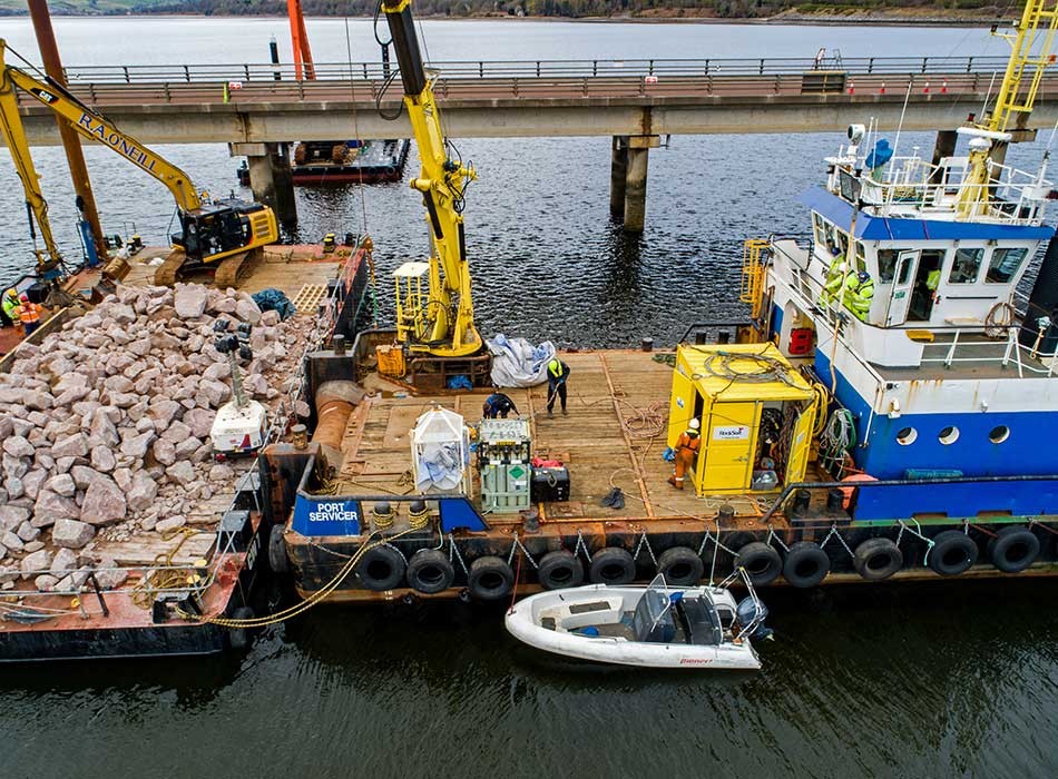 A9 1360 Cromarty Bridge Scour Repairs