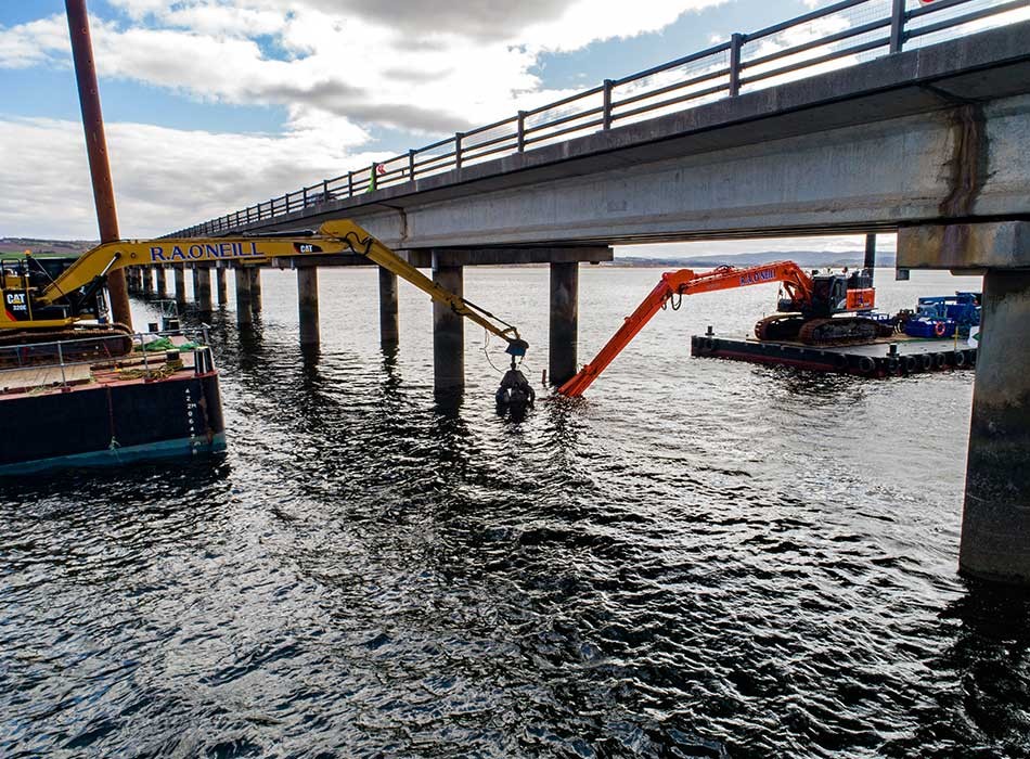 A9 1360 Cromarty Bridge Scour Repairs