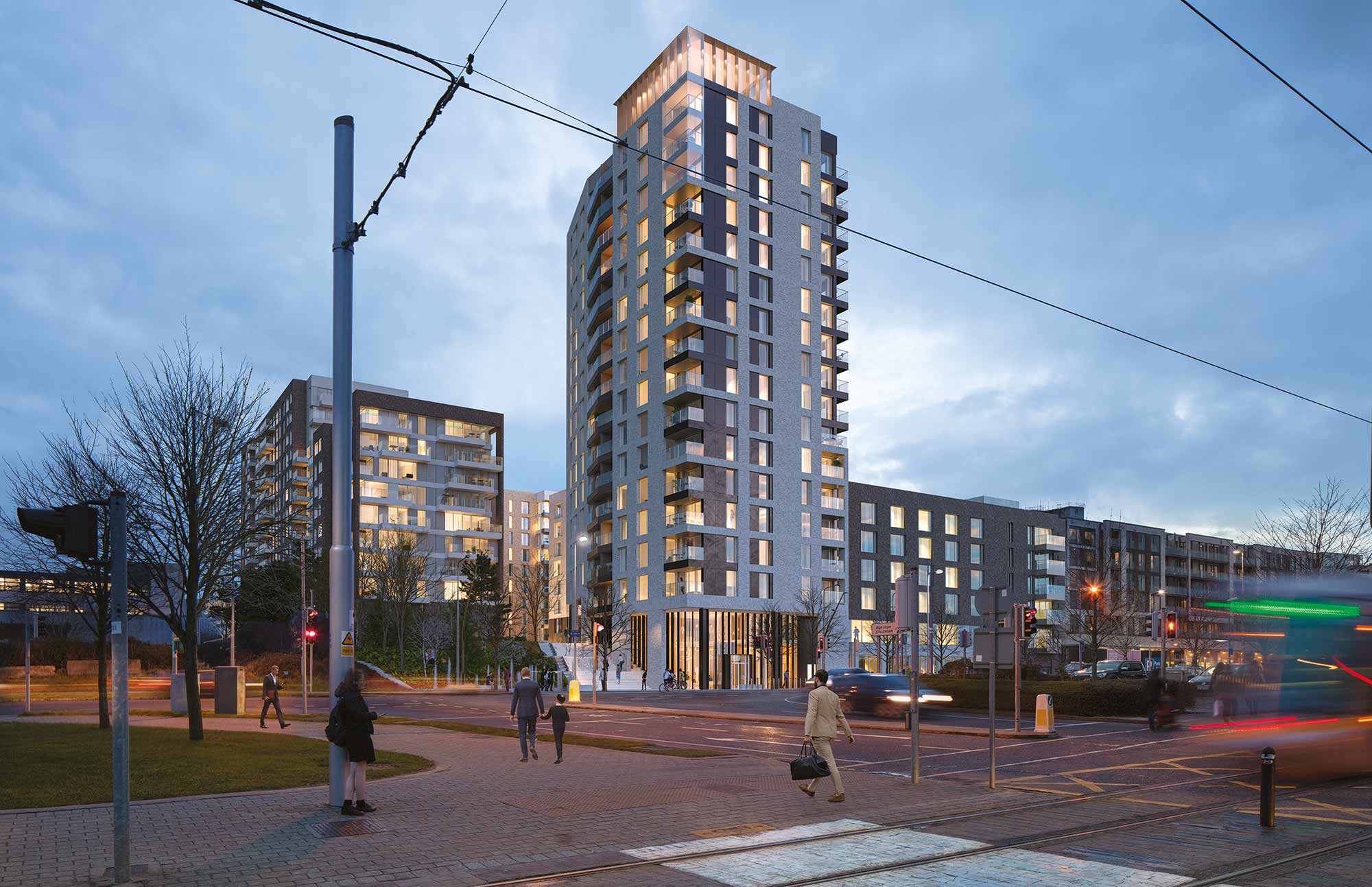 Sandyford Central Residential Development - John Paul Construction