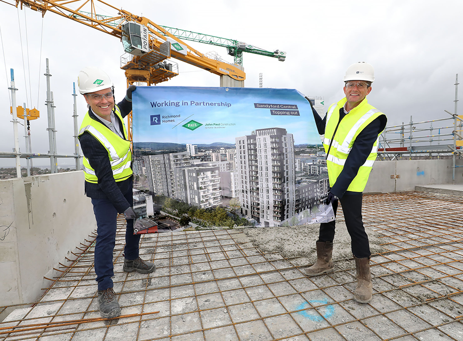 Sandyford Central Topping Out