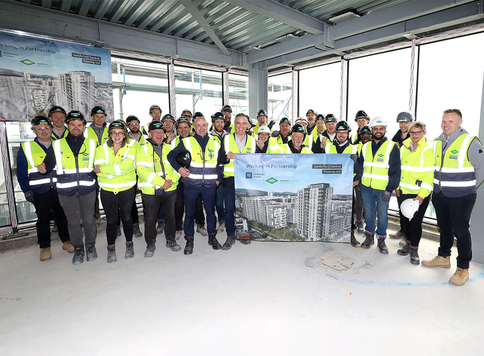 Sandyford Central Topping Out