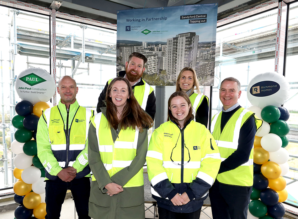 Sandyford Central Topping Out